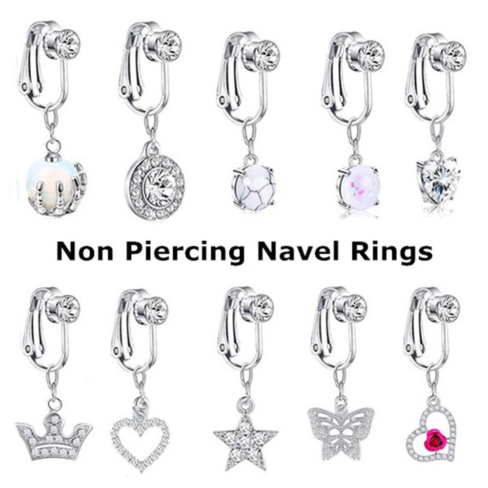 Body Jewelry Belly Button Rings - Akcesoria Klipsy Kolczyki Chrząstka Klips Pierścień