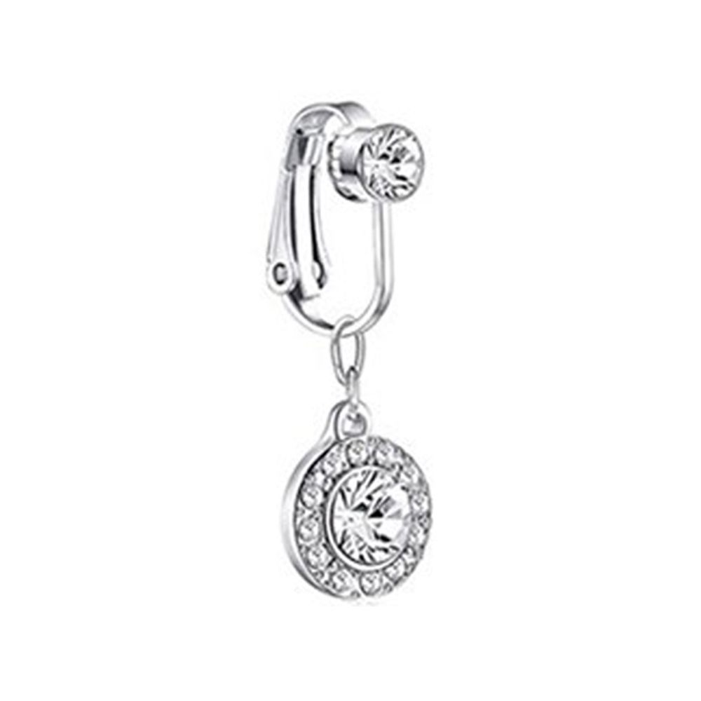 Body Jewelry Belly Button Rings - Klipsy w kształcie motyla, kolczyki do
