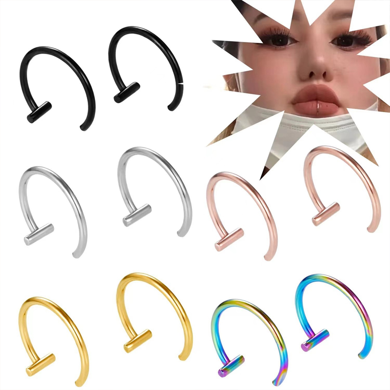 Body Jewelry Surgical Steel - Kolczyk do wargi ze stali chirurgicznej