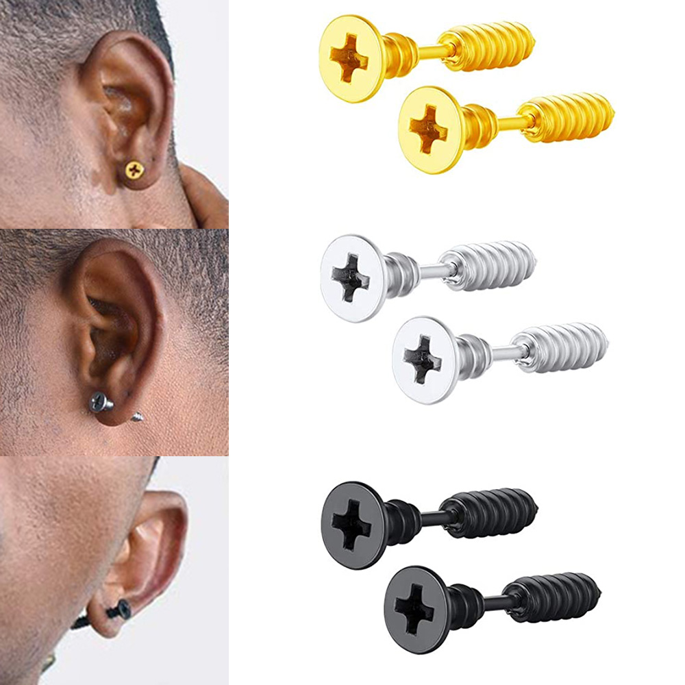 Body Jewelry Surgical Steel - 2szt Stal chirurgiczna Spike Tragus Helix