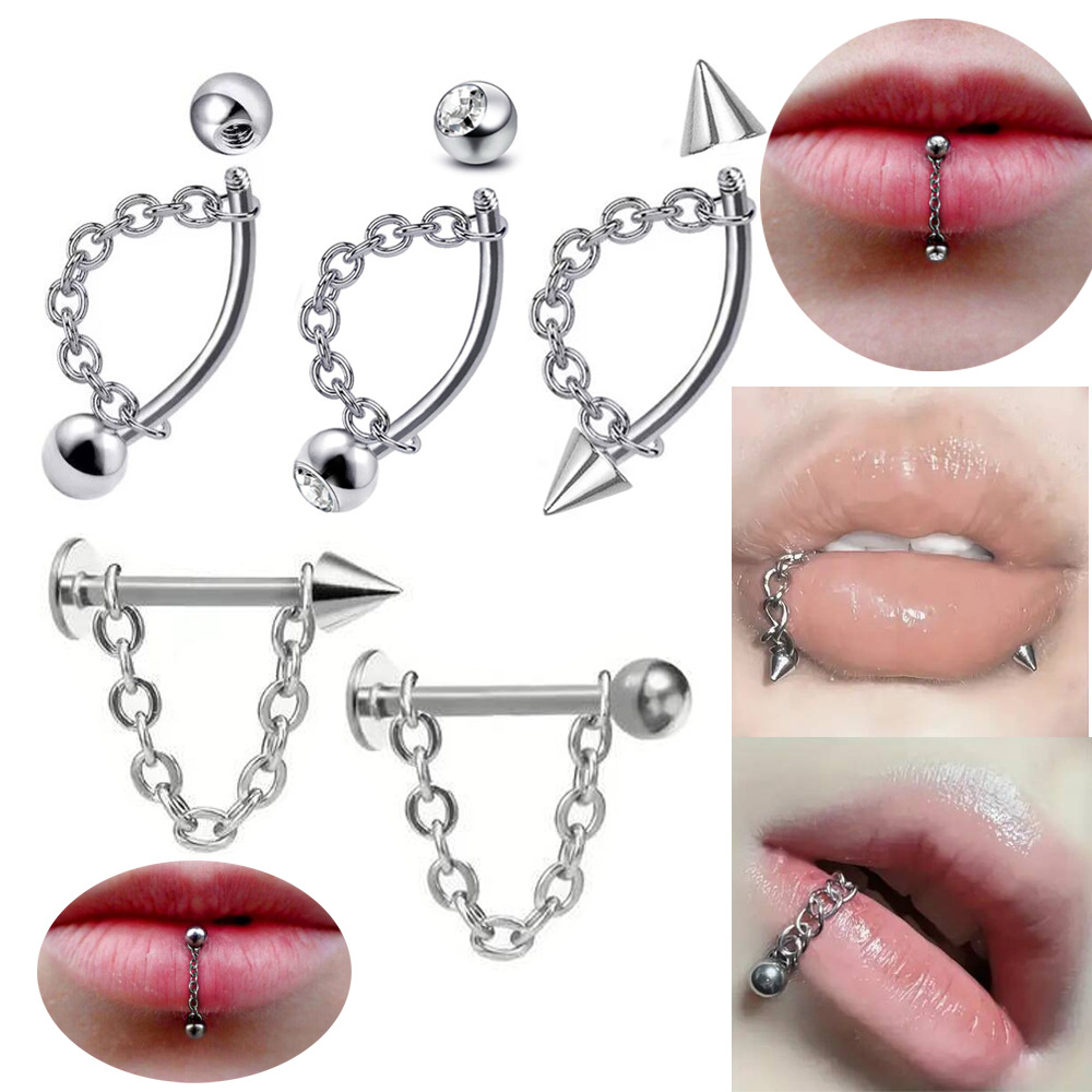 Body Jewelry Surgical Steel - Kolczyki do sutków 16G ze stali