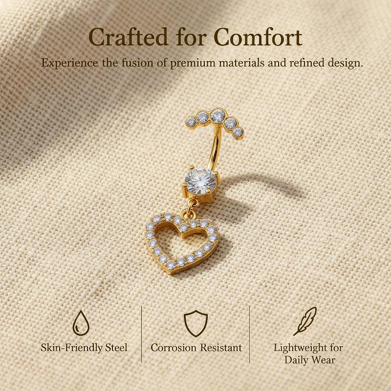 5 szt. Modne kolczyki do pępka – Body Jewelry Belly Button Rings recenzja i cena
