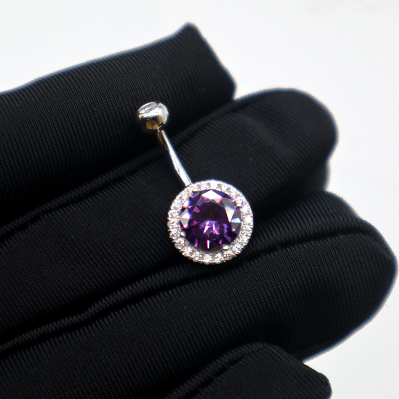 MIQIAO 925 srebro Piercing pie – Yellow Body Jewelry recenzja i cena