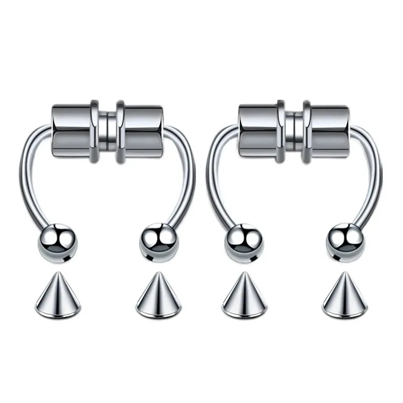 1/2/3 szt. Sztuczne magnetyczn – Body Jewelry And Piercing recenzja i cena