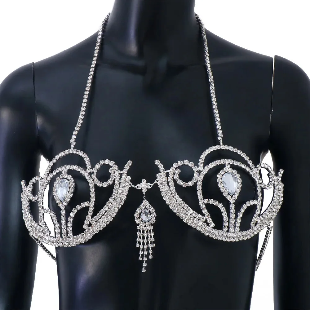 Luksusowa biustonosz Bikini z  – Body Jewelry Retainers recenzja i cena
