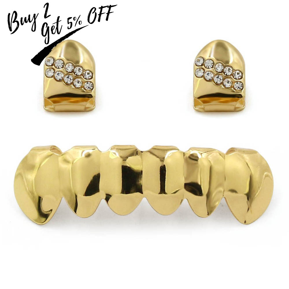TOPGRILLZ Hip Hop Grillz żółte – Yellow Body Jewelry recenzja i cena