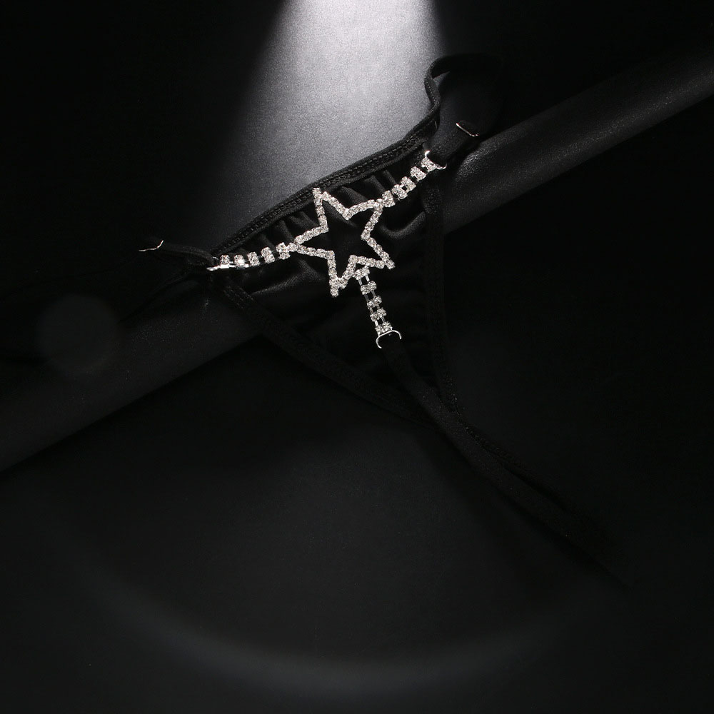Seksowna z kryształami stringi – Body Jewelry Retainers recenzja i cena