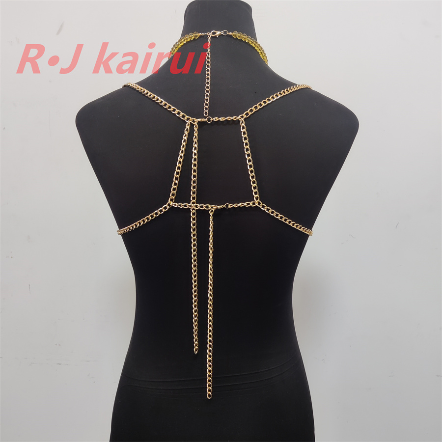 RJ Fashion seksowne metalowe ż – Yellow Body Jewelry recenzja i cena