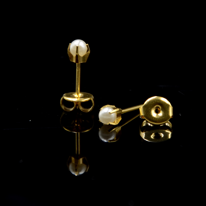 Para 24K pozłacane Birthstone  – Body Jewelry Surgical Steel recenzja i cena
