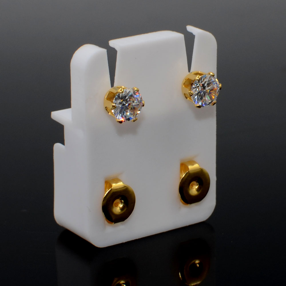 Para 24K pozłacane Birthstone  – Body Jewelry Surgical Steel recenzja i cena