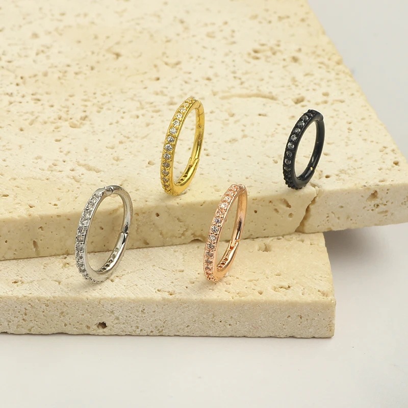 Kolczyk do nosa 16G z przezroc – Body Jewelry Surgical Steel recenzja i cena
