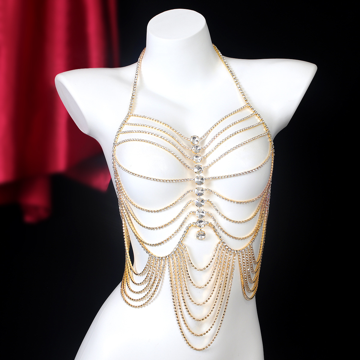 Luksusowe frędzle w paski w st – Body Jewelry Retainers recenzja i cena