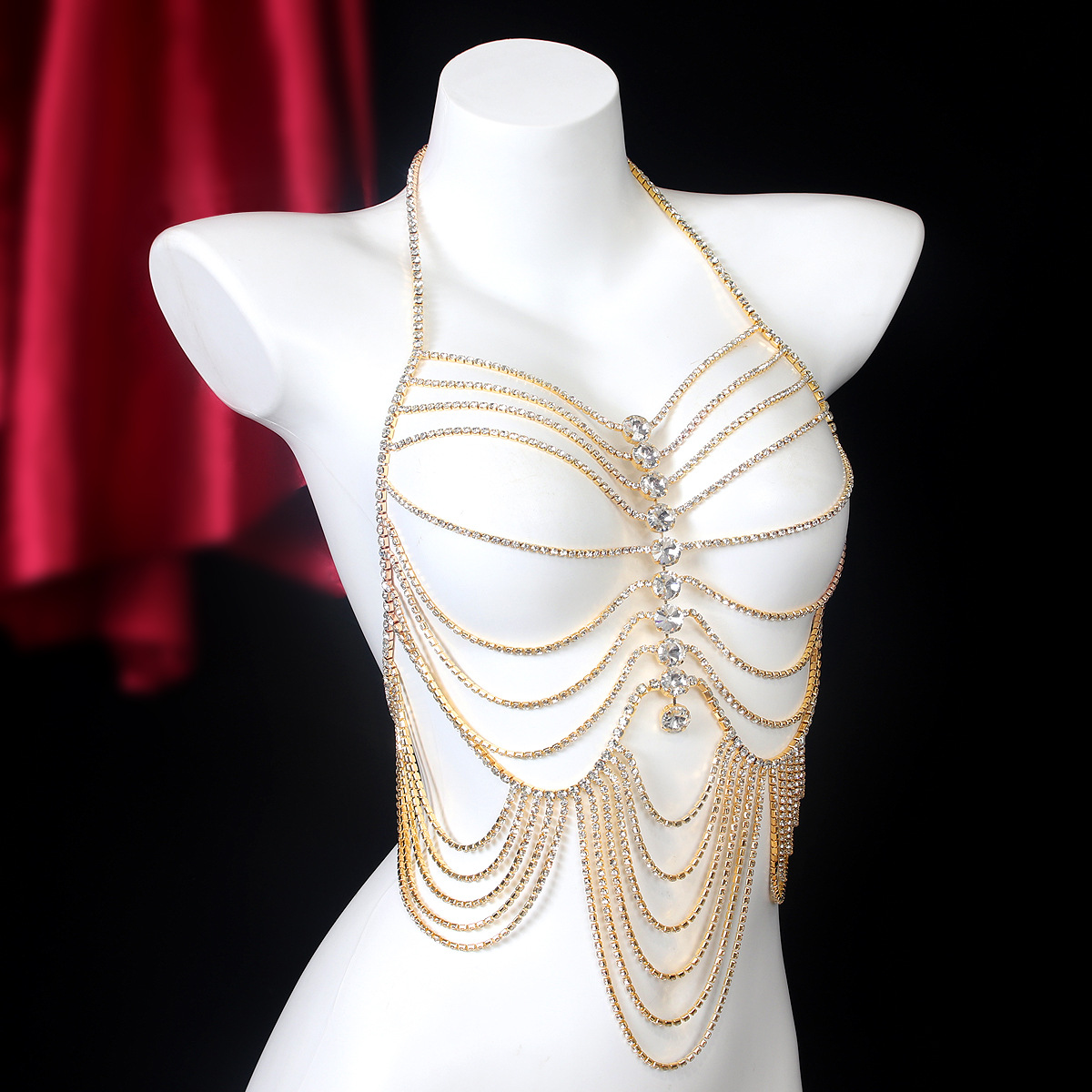Luksusowe frędzle w paski w st – Body Jewelry Retainers recenzja i cena