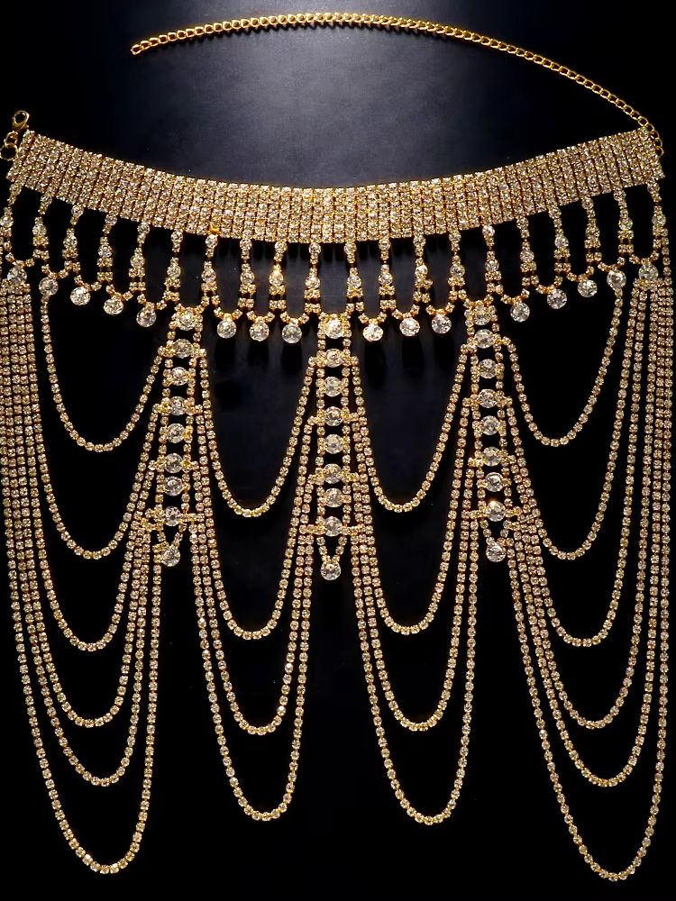 Kryształowy łańcuszek na ramię – Body Jewelry High End recenzja i cena