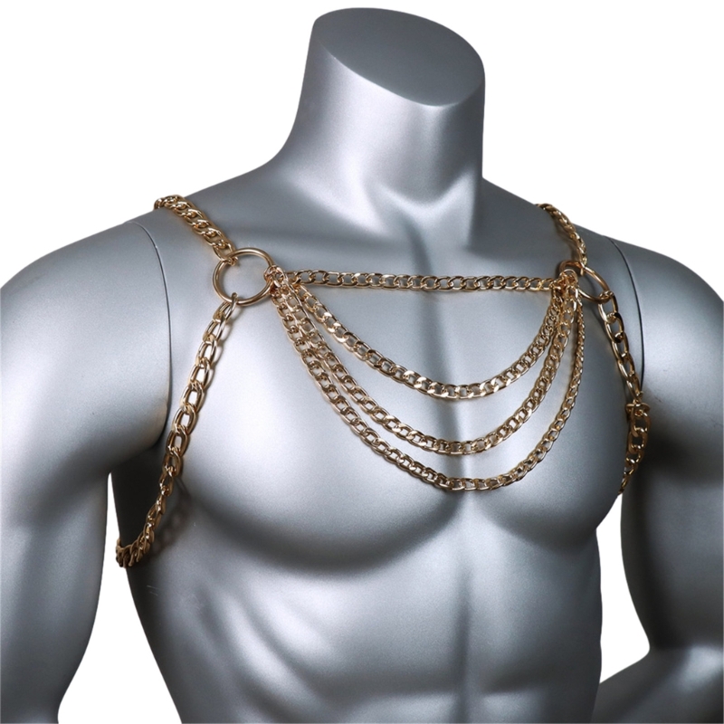 Męski seksowny metalowy łańcus – Body Jewelry Retainers recenzja i cena