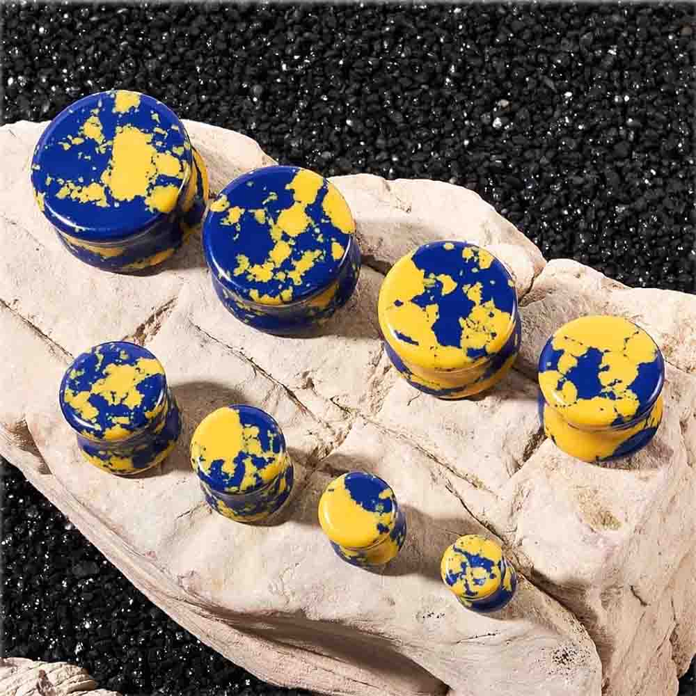 Kamienne tunele do uszu, plugi – Yellow Body Jewelry recenzja i cena