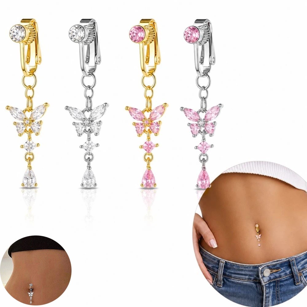 Klips na pępek, biżuteria do c – Body Jewelry Belly Button Rings recenzja i cena