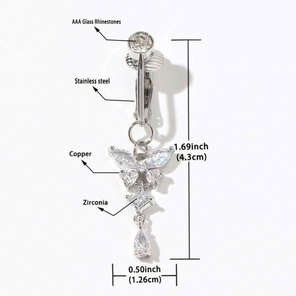 Klips na pępek, biżuteria do c – Body Jewelry Belly Button Rings recenzja i cena