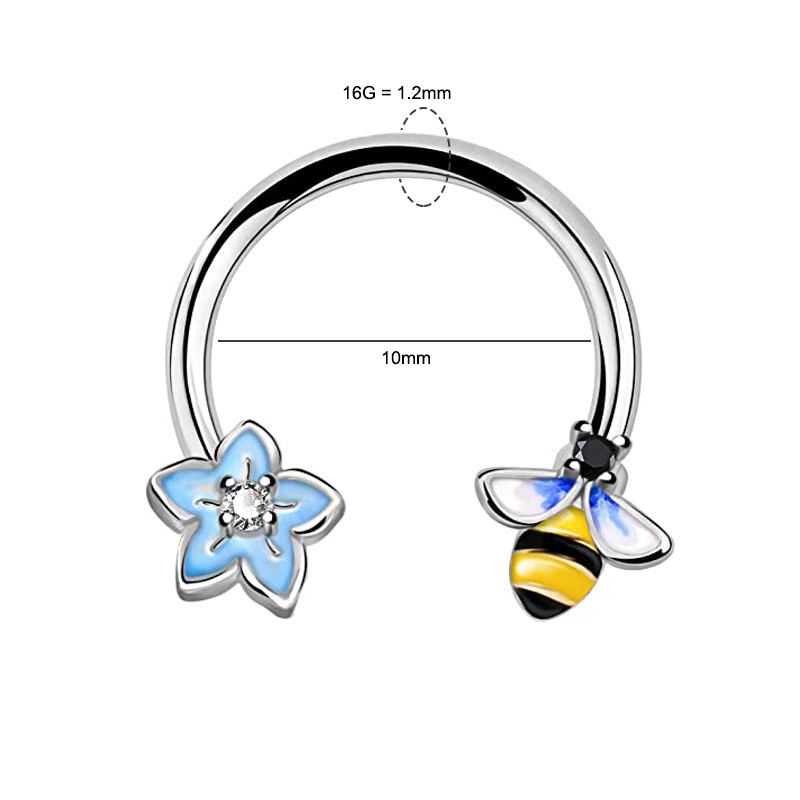 Kolczyk do przegrody nosowej 1 – Body Jewelry Surgical Steel recenzja i cena