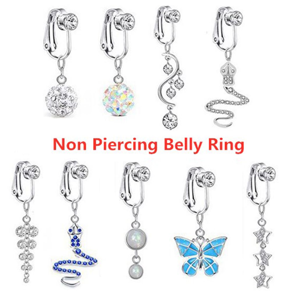 Akcesoria plażowe Klipsy do us – Body Jewelry Belly Button Rings recenzja i cena