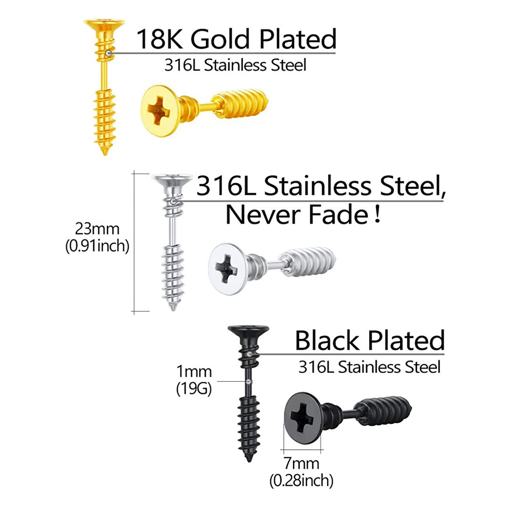 2szt Stal chirurgiczna Spike T – Body Jewelry Surgical Steel recenzja i cena