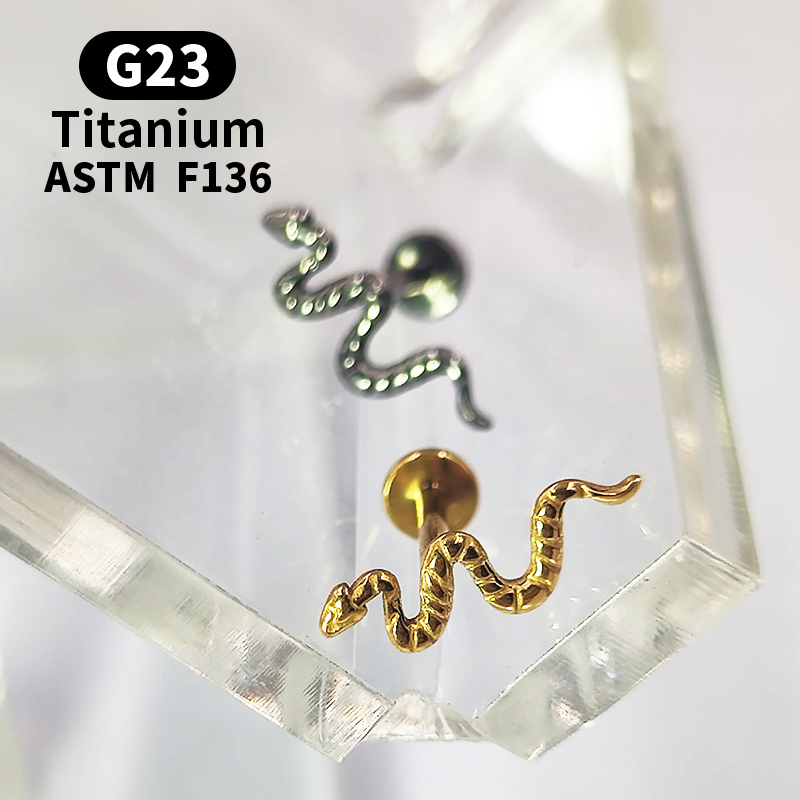 Tytan G23 Labret Tragus okrągł – Body Jewelry Surgical Steel recenzja i cena